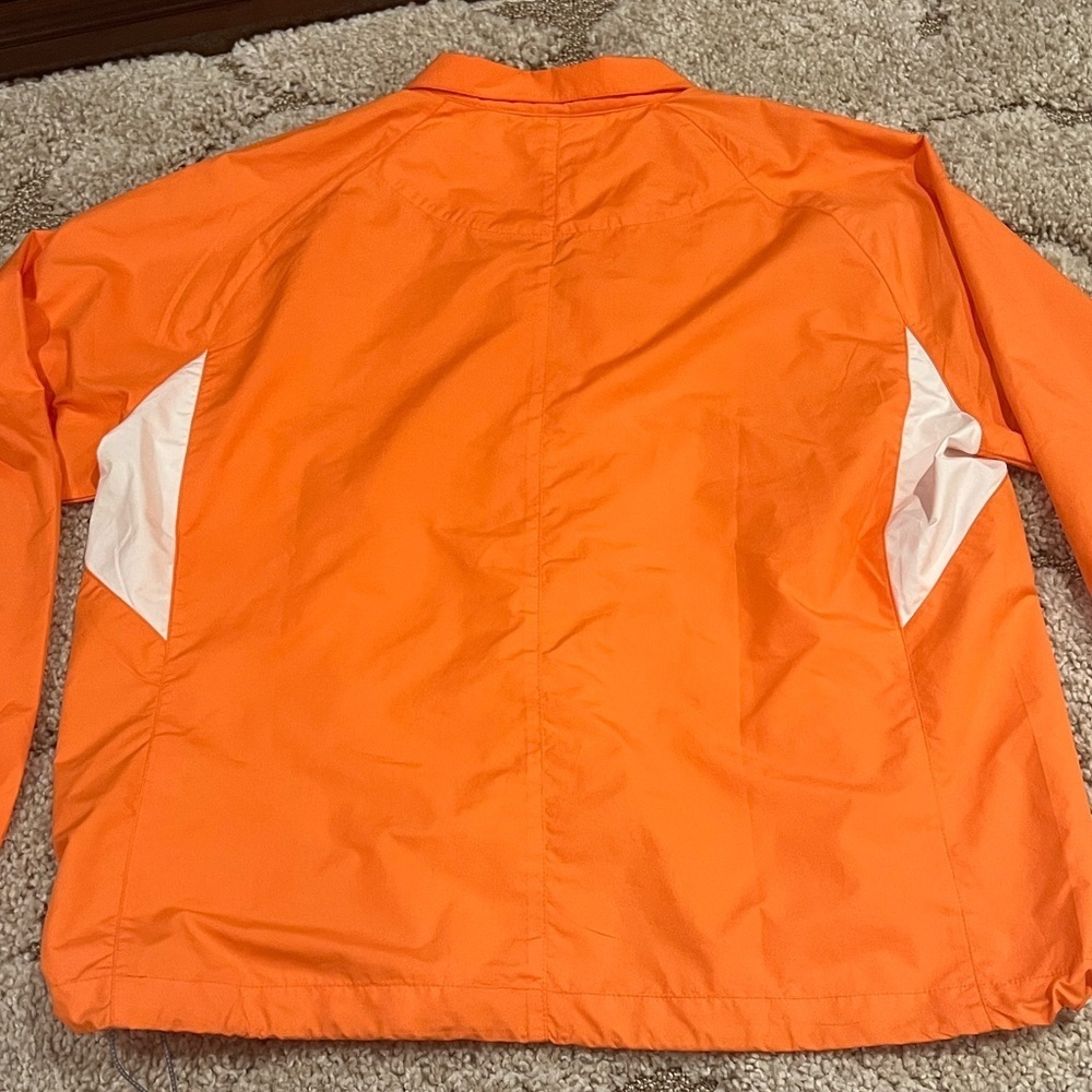 NikeGolf Orange and White Jacket, XL - Picture 7 of 9